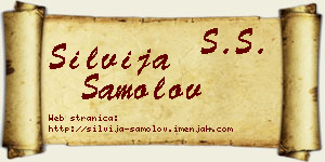 Silvija Samolov vizit kartica